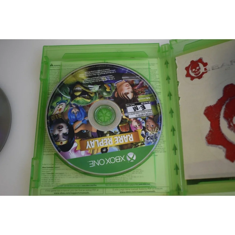 Gears of War Ultimate Edition and Rare Replay Bundle Xbox One 2 Disc